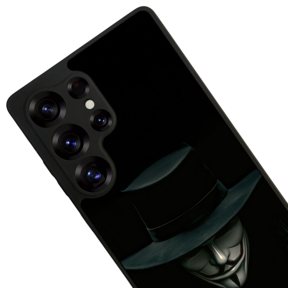 Samsung Galaxy S25 Ultra Uyumlu Vendetta Tasarımlı Glossy Premium Kılıf