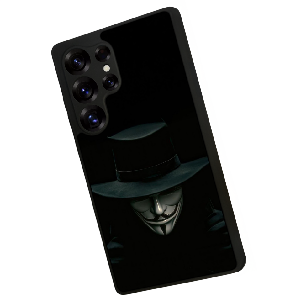 Samsung Galaxy S25 Ultra Uyumlu Vendetta Tasarımlı Glossy Premium Kılıf