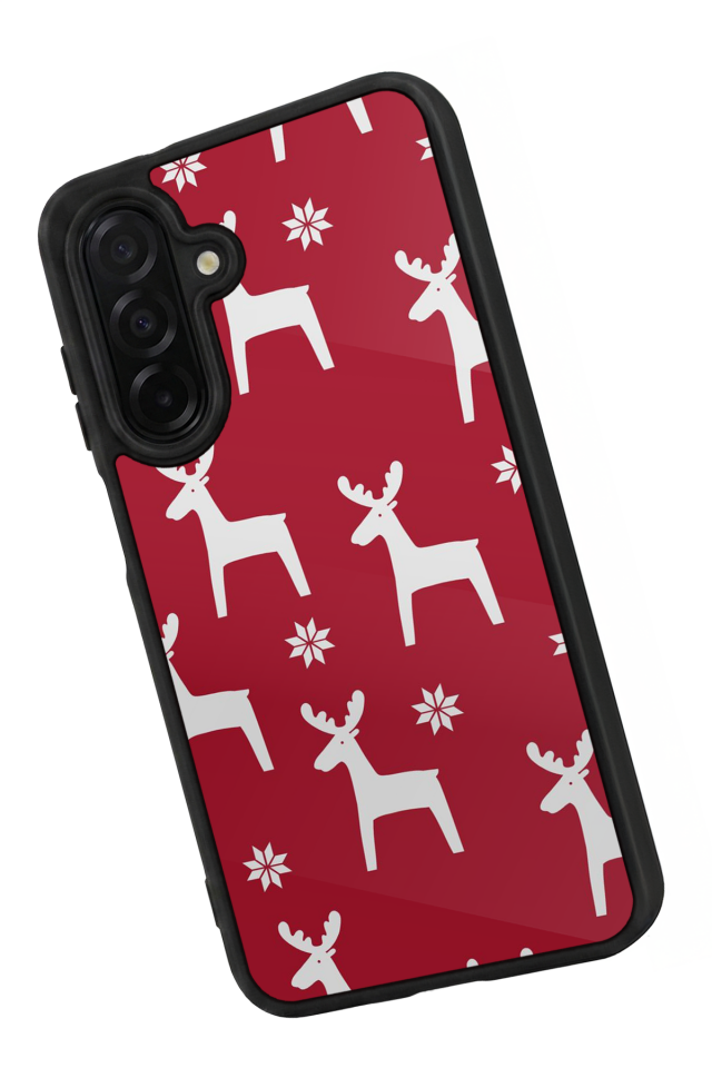Samsung Galaxy A56 Uyumlu Yilbasi Christmas Tasarımlı Glossy Premium Kılıf