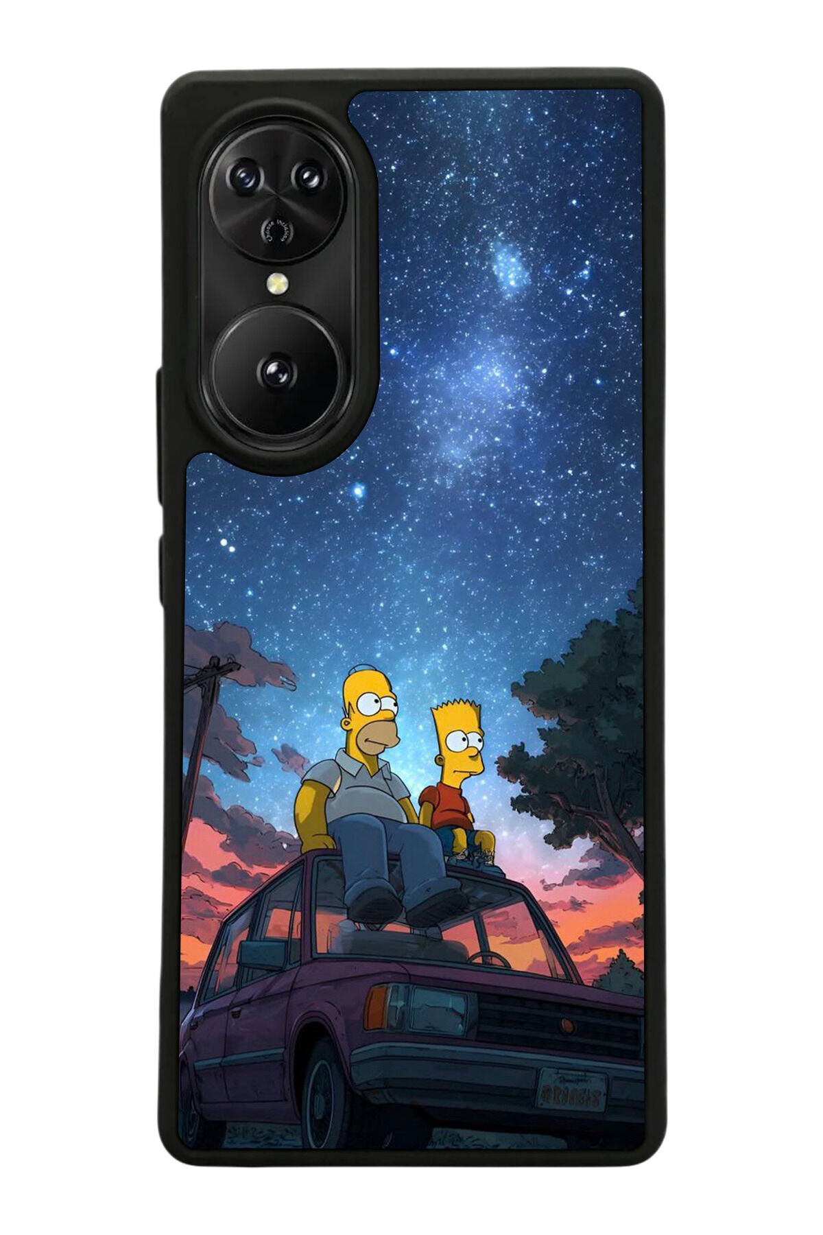 Reeder S19 Max Pro S EDGE Uyumlu The Simpsons Tasarımlı Glossy Premium Kılıf