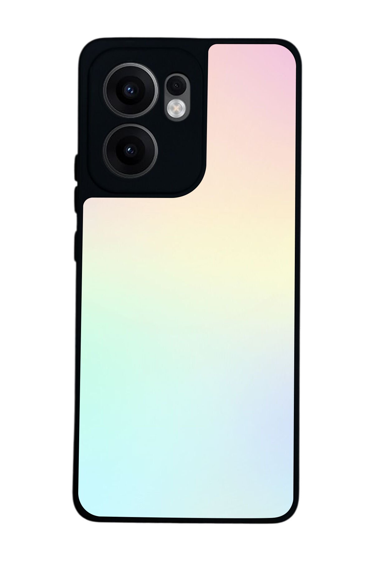 Oppo Reno 13F Uyumlu Soft Degrade Tasarımlı Glossy Premium Kılıf