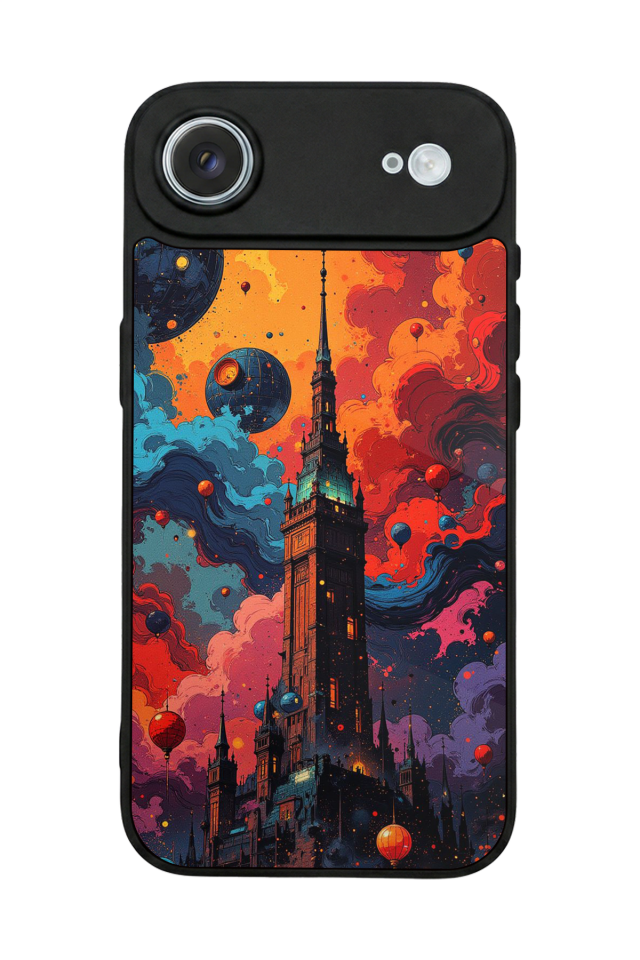 iPhone 17 Air Uyumlu Abstract Tasarımlı Glossy Premium Kılıf