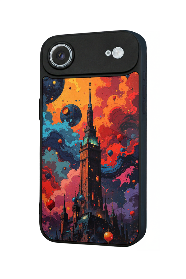 iPhone 17 Air Uyumlu Abstract Tasarımlı Glossy Premium Kılıf