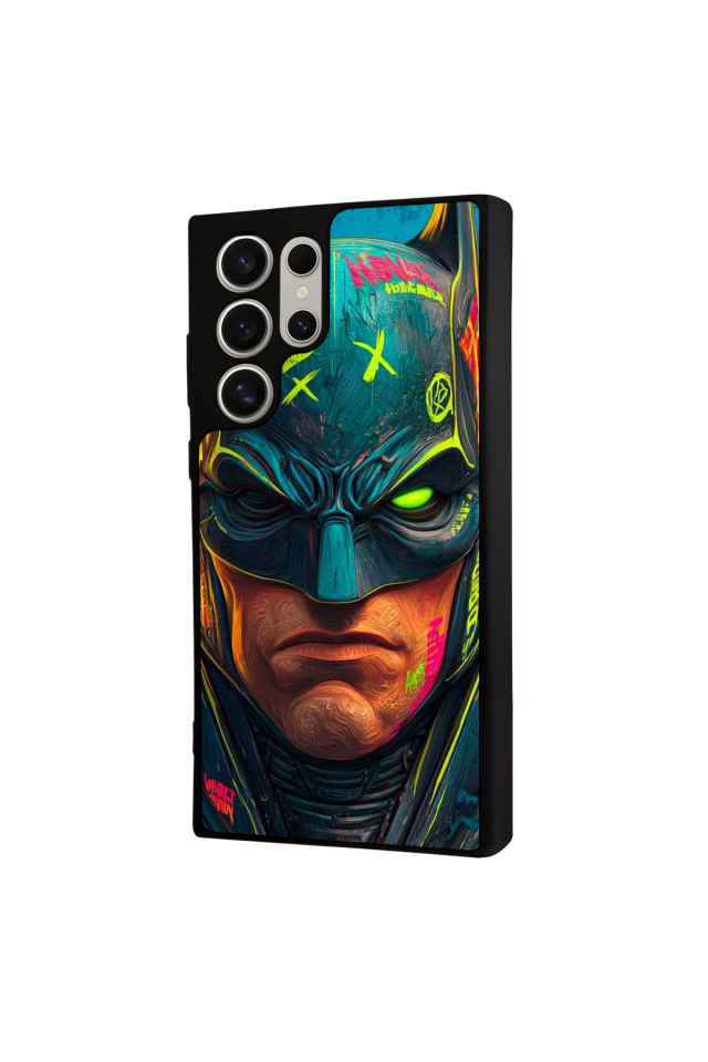 Samsung Galaxy S23 Ultra Uyumlu Batman Tasarımlı Glossy Premium Kılıf