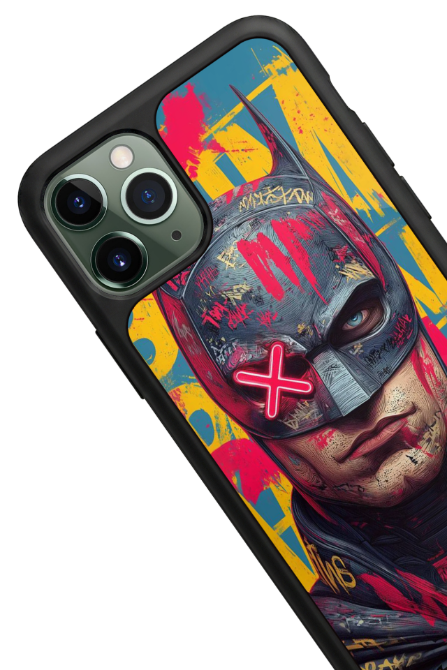 iPhone 11 Pro Uyumlu Batman Tasarımlı Glossy Premium Kılıf