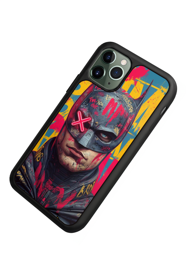 iPhone 11 Pro Uyumlu Batman Tasarımlı Glossy Premium Kılıf