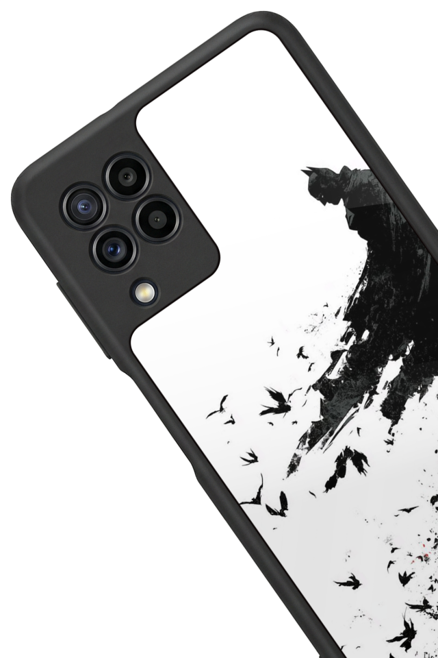 Samsung Galaxy M22 Uyumlu Batman Tasarımlı Glossy Premium Kılıf