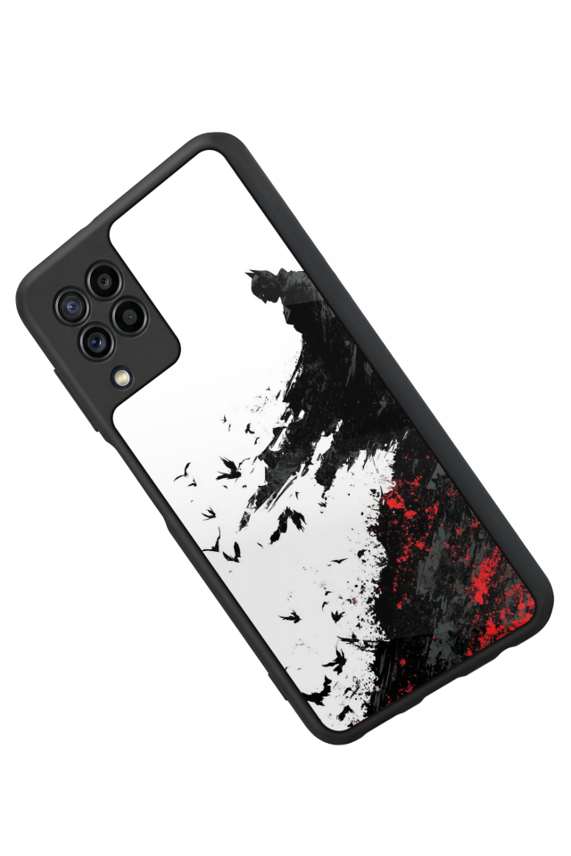 Samsung Galaxy M22 Uyumlu Batman Tasarımlı Glossy Premium Kılıf