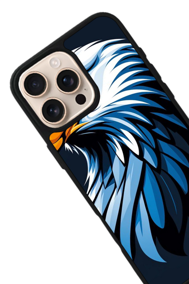 iPhone 15 Pro Uyumlu Besiktas Tasarımlı Glossy Premium Kılıf