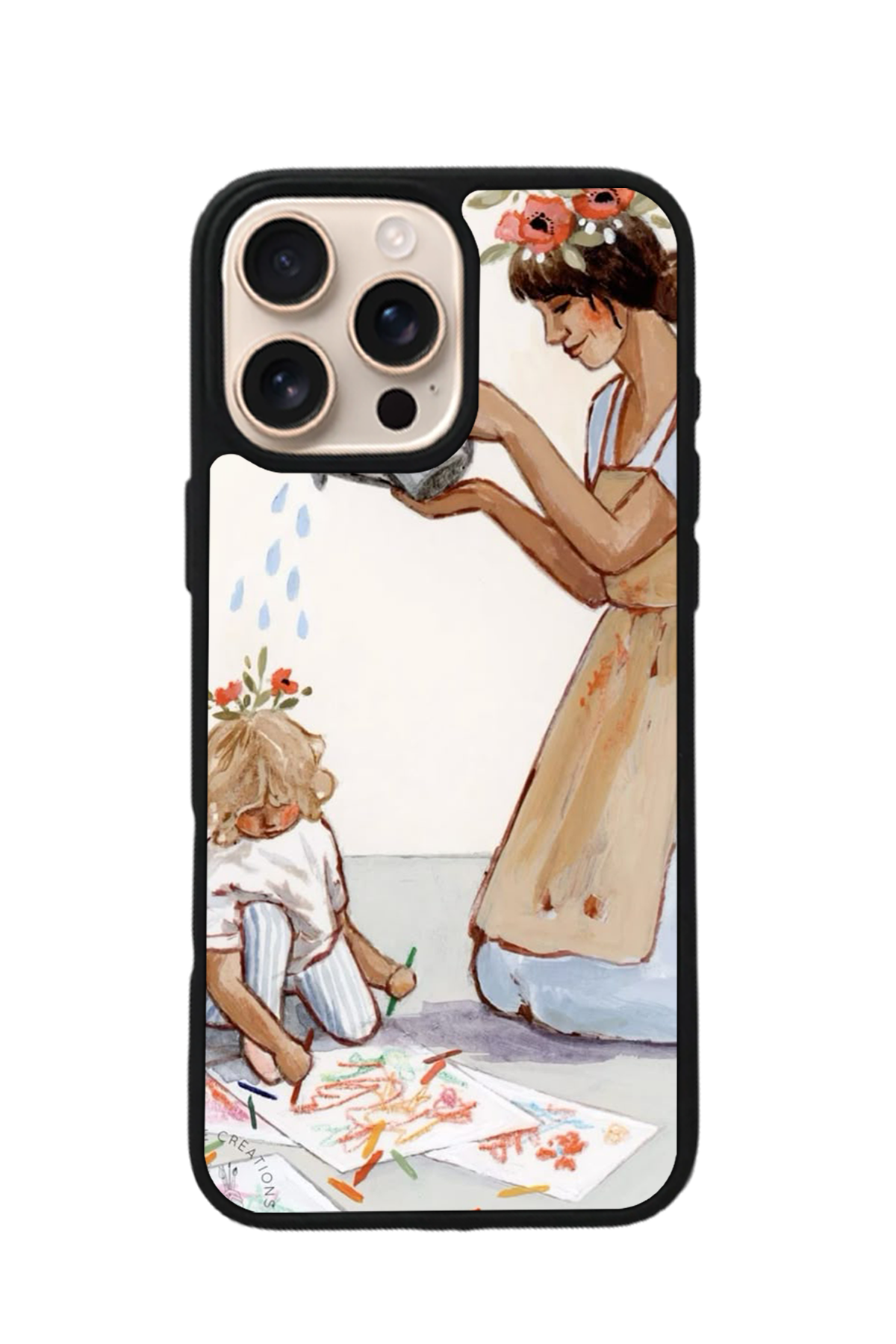 iPhone 15 Pro Max Uyumlu Kalp Love Tasarımlı Glossy Premium Kılıf