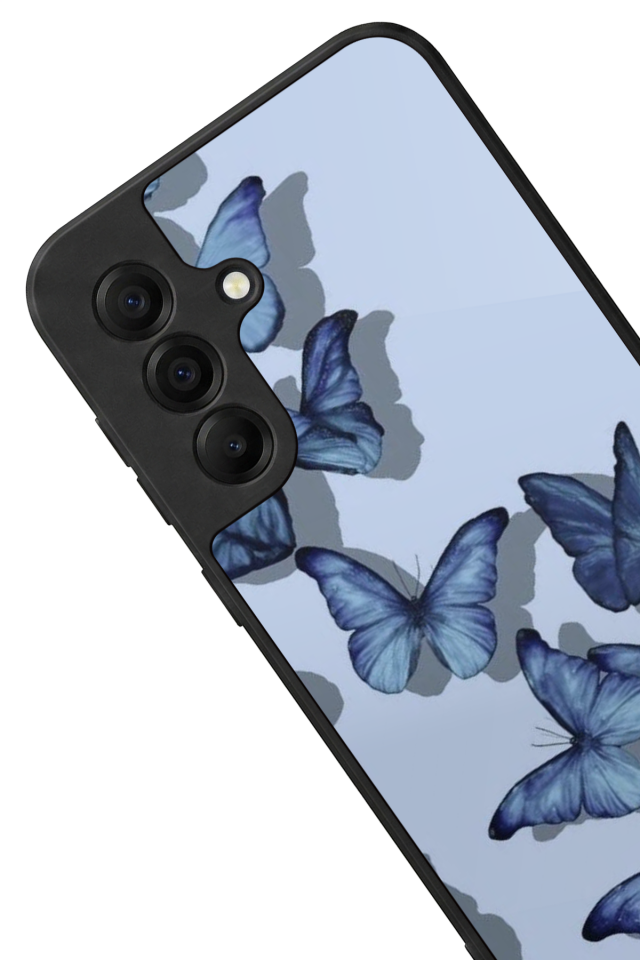 Samsung Galaxy A17 Uyumlu Kelebek Tasarımlı Glossy Premium Kılıf