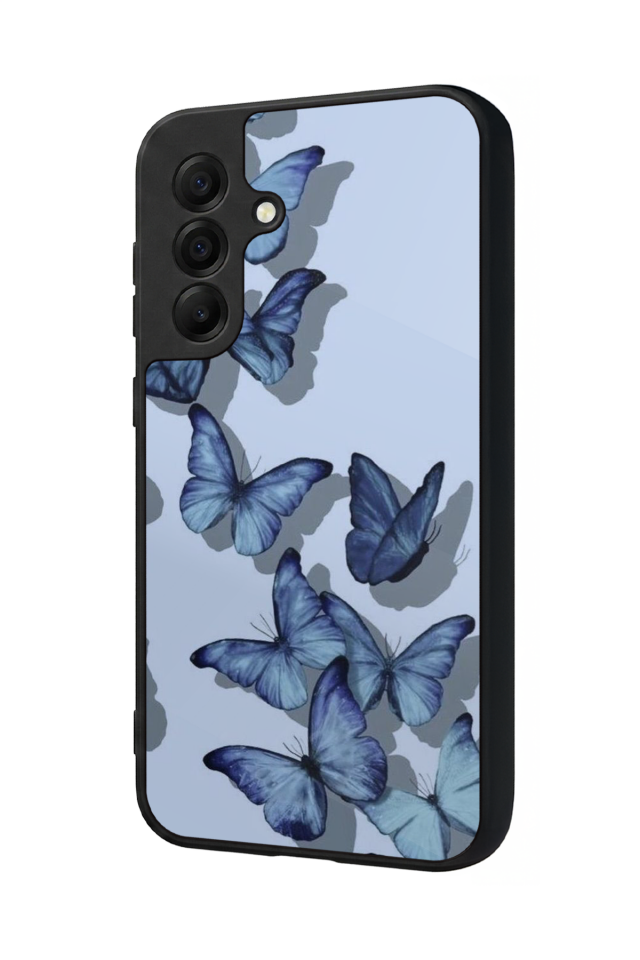 Samsung Galaxy A17 Uyumlu Kelebek Tasarımlı Glossy Premium Kılıf