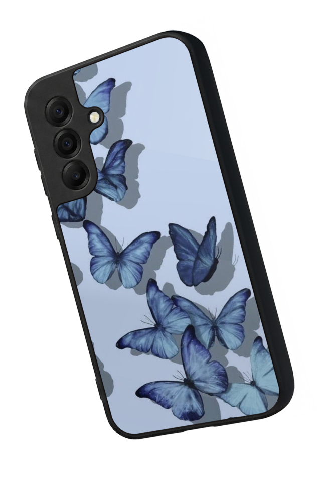 Samsung Galaxy A17 Uyumlu Kelebek Tasarımlı Glossy Premium Kılıf