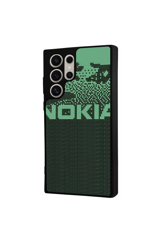 Samsung Galaxy S22 Ultra Uyumlu Nokia Tasarımlı Glossy Premium Kılıf