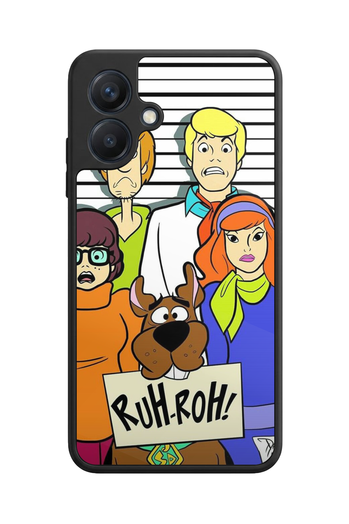 Samsung Galaxy A07 Uyumlu Scooby Doo Tasarımlı Glossy Premium Kılıf