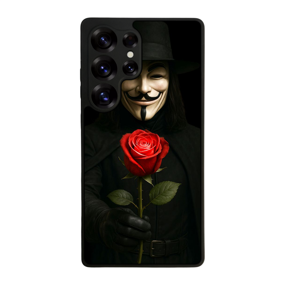 Samsung Galaxy S25 Ultra Uyumlu Vendetta Tasarımlı Glossy Premium Kılıf