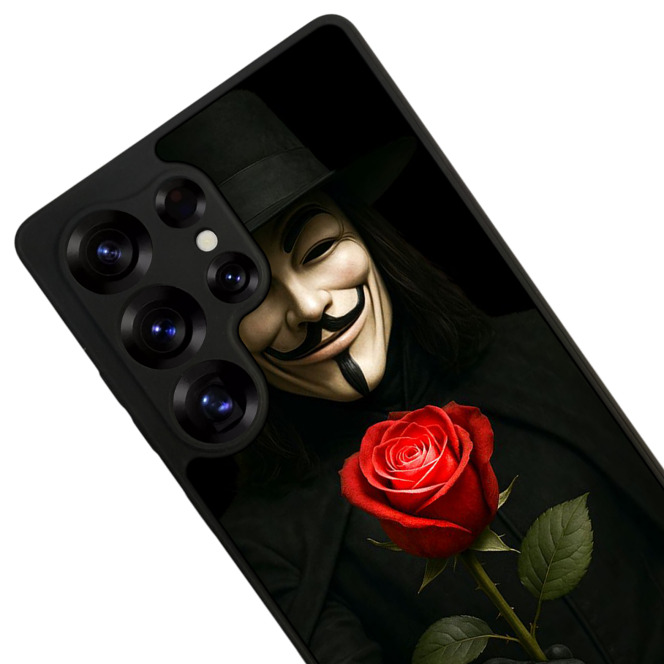 Samsung Galaxy S25 Ultra Uyumlu Vendetta Tasarımlı Glossy Premium Kılıf