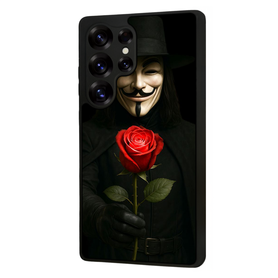 Samsung Galaxy S25 Ultra Uyumlu Vendetta Tasarımlı Glossy Premium Kılıf