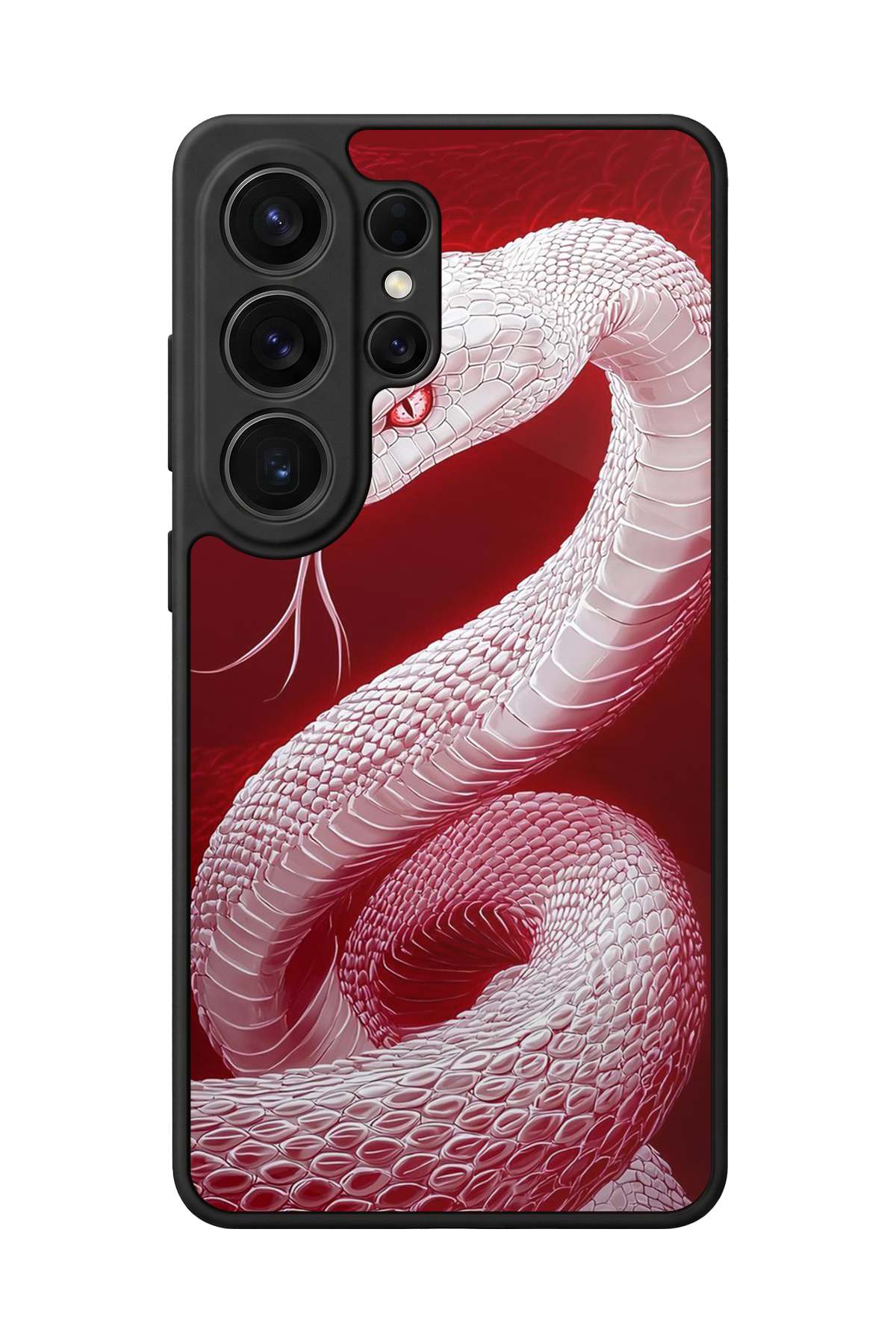 Samsung Galaxy S26 Ultra Uyumlu Yılan Tasarımlı Glossy Premium Kılıf