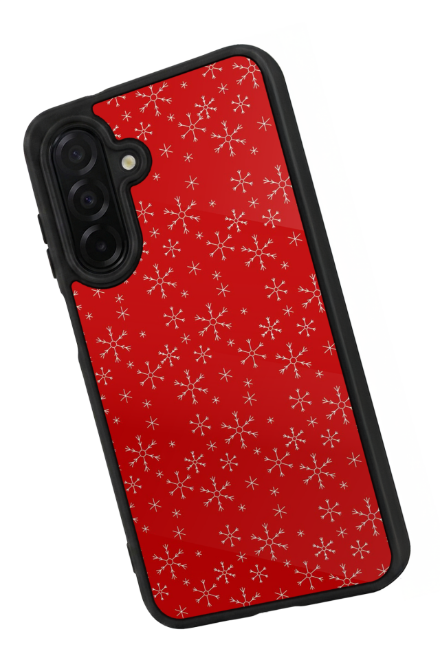Samsung Galaxy A56 Uyumlu Yilbasi Christmas Tasarımlı Glossy Premium Kılıf