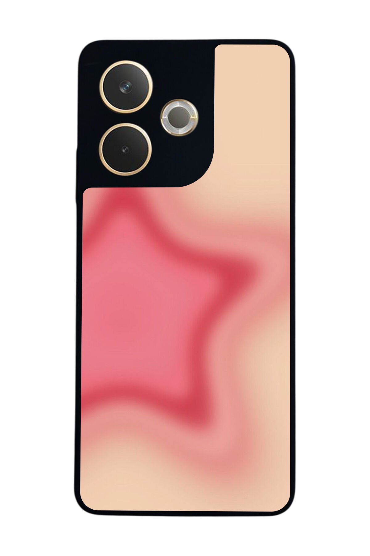 Oppo A5 Pro Uyumlu Soft Degrade Tasarımlı Glossy Premium Kılıf