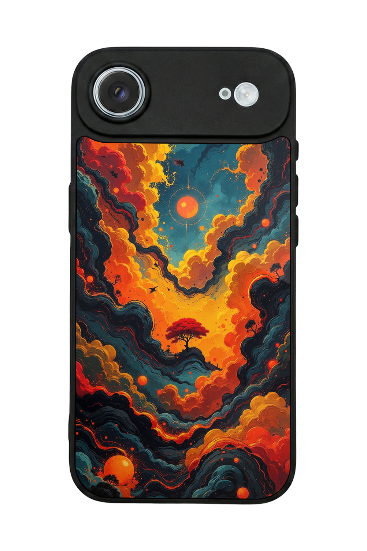iPhone 17 Air Uyumlu Abstract Tasarımlı Glossy Premium Kılıf