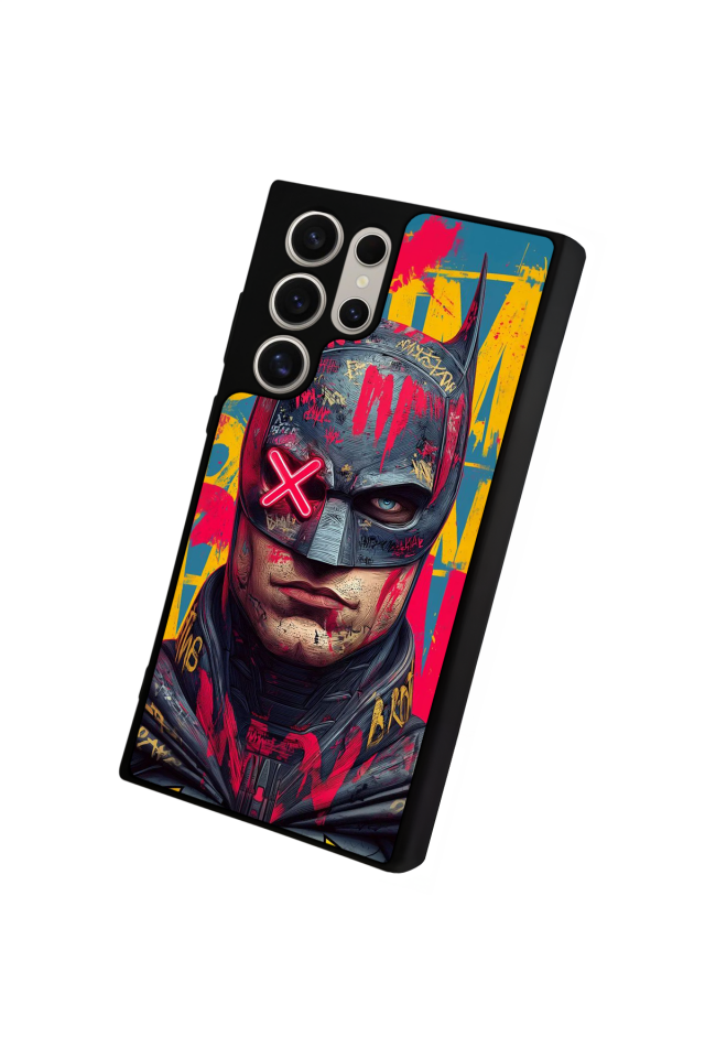 Samsung Galaxy S23 Ultra Uyumlu Batman Tasarımlı Glossy Premium Kılıf