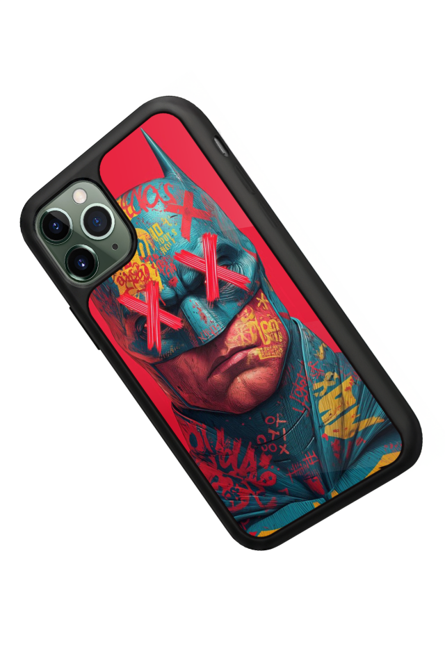 iPhone 11 Pro Uyumlu Batman Tasarımlı Glossy Premium Kılıf