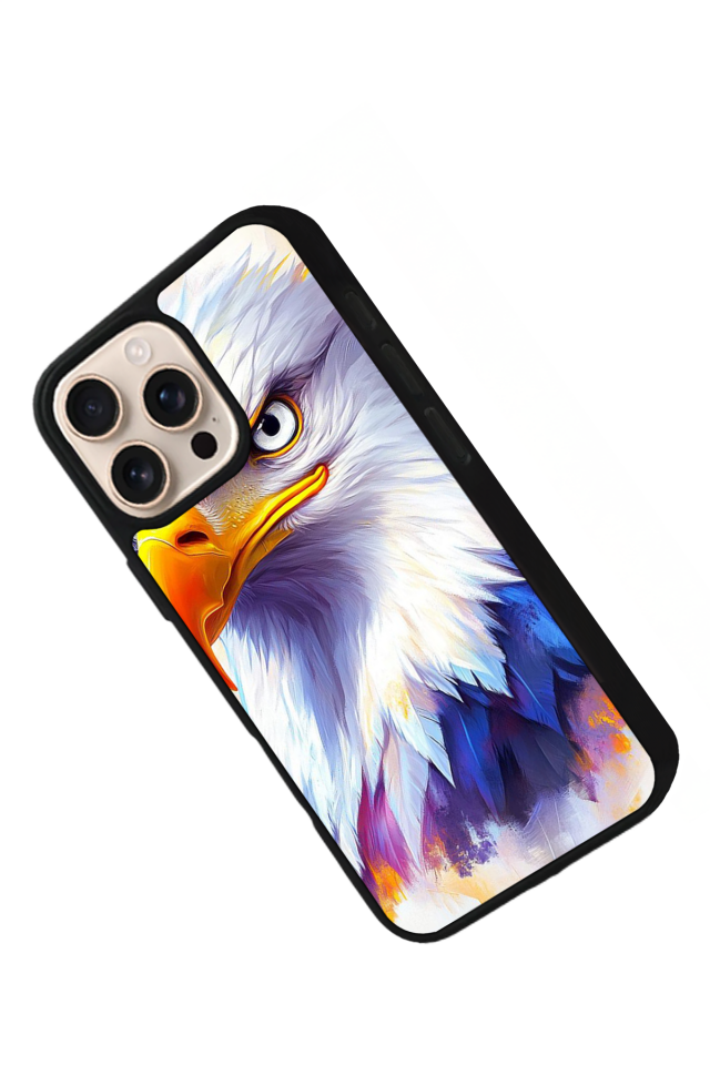 iPhone 15 Pro Uyumlu Besiktas Tasarımlı Glossy Premium Kılıf