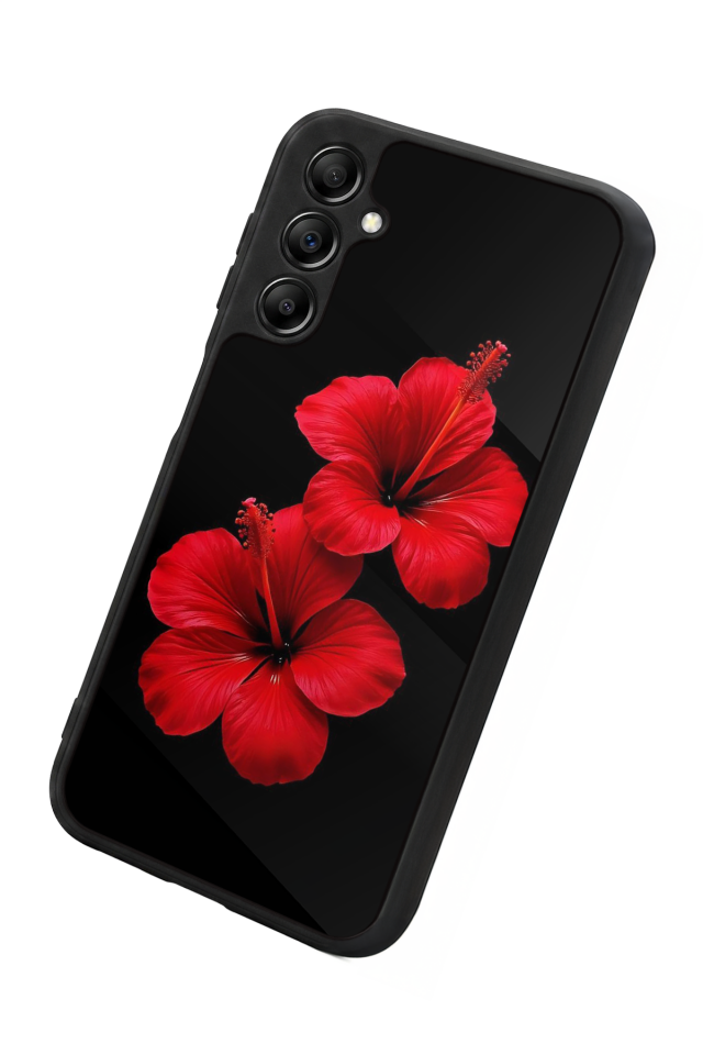 Samsung Galaxy A14 Uyumlu Cicek Tasarımlı Glossy Premium Kılıf