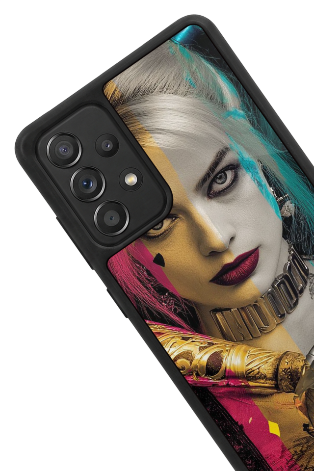 Samsung Galaxy A72 Uyumlu HarleyQueen Tasarımlı Glossy Premium Kılıf
