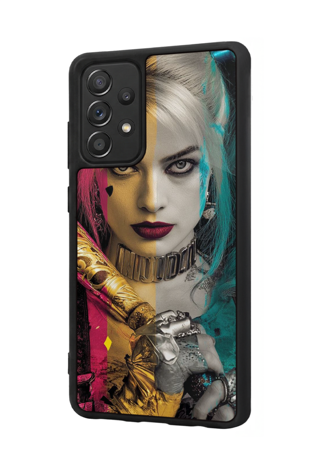 Samsung Galaxy A72 Uyumlu HarleyQueen Tasarımlı Glossy Premium Kılıf