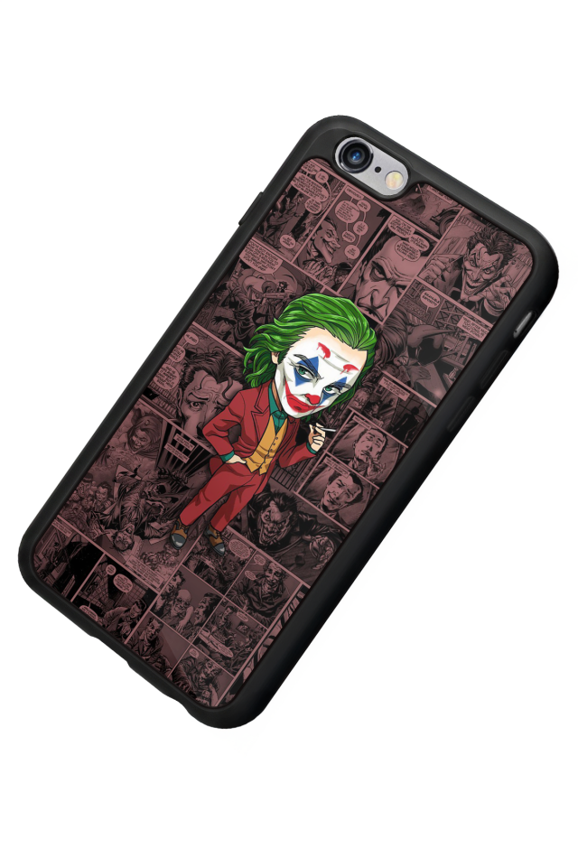 iPhone 6 Plus Uyumlu Joker Tasarımlı Glossy Premium Kılıf