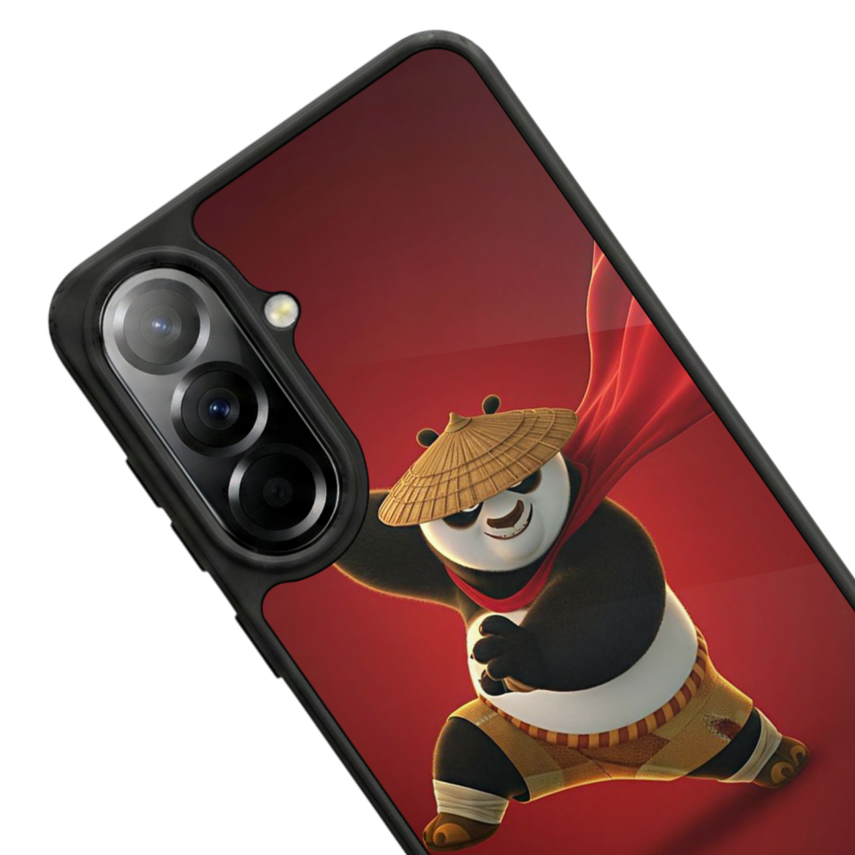 Samsung Galaxy A37 Uyumlu Kung Fu Panda Tasarımlı Glossy Premium Kılıf
