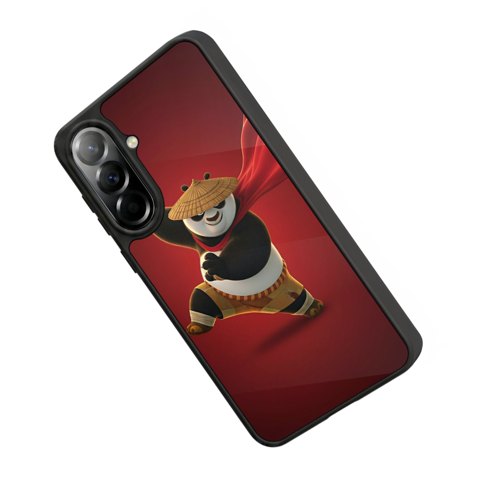 Samsung Galaxy A37 Uyumlu Kung Fu Panda Tasarımlı Glossy Premium Kılıf