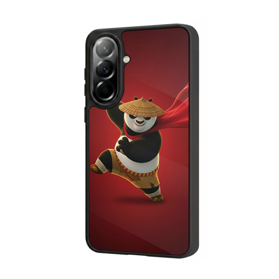Samsung Galaxy A37 Uyumlu Kung Fu Panda Tasarımlı Glossy Premium Kılıf