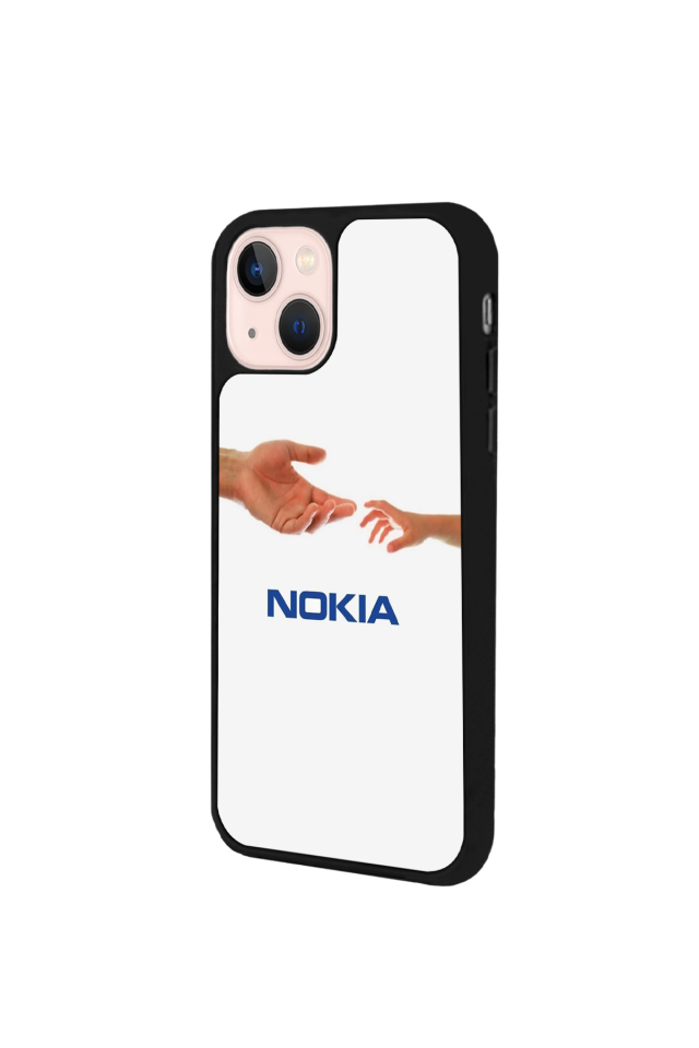 iPhone 14 Plus Uyumlu Nokia Tasarımlı Glossy Premium Kılıf