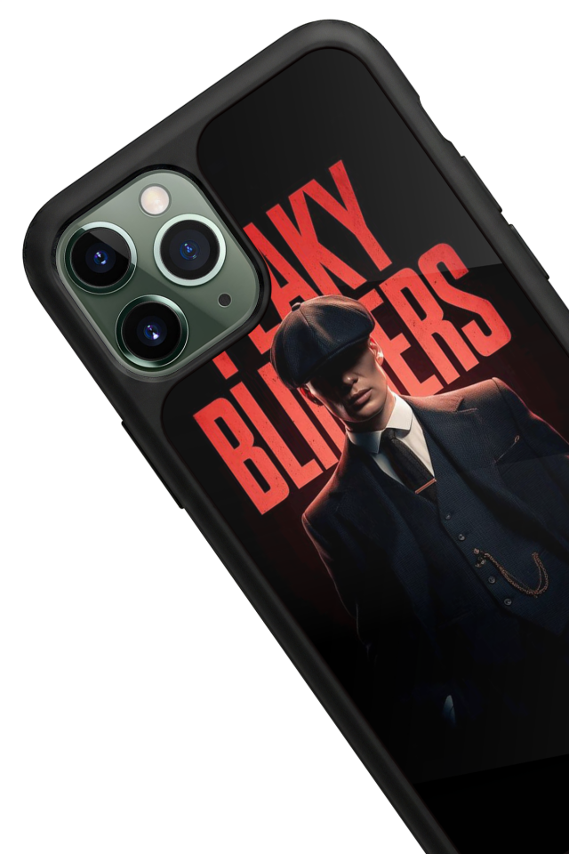 iPhone 11 Pro Max Uyumlu Peaky Blinders Tasarımlı Glossy Premium Kılıf