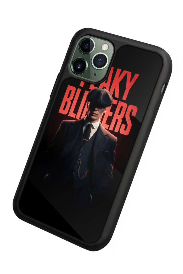 iPhone 11 Pro Max Uyumlu Peaky Blinders Tasarımlı Glossy Premium Kılıf