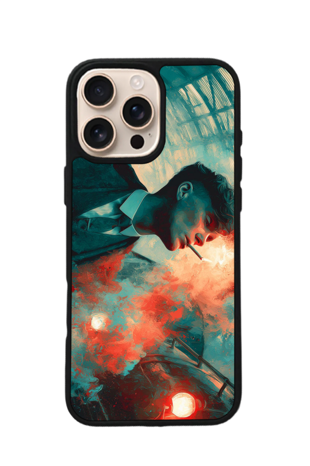 iPhone 14 Pro Uyumlu Peaky Blinders Tasarımlı Glossy Premium Kılıf