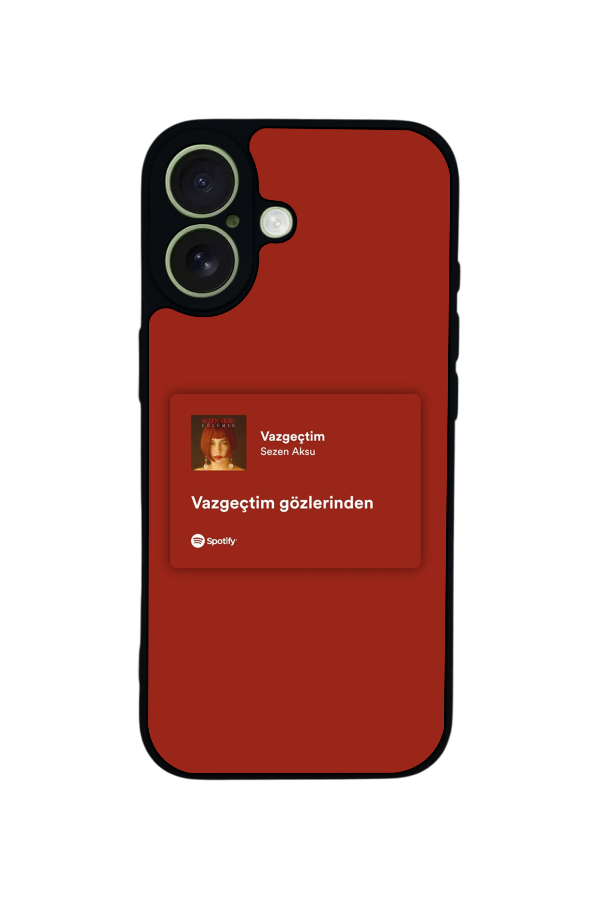 iPhone 17 Uyumlu Sarki Sozleri Tasarımlı Glossy Premium Kılıf