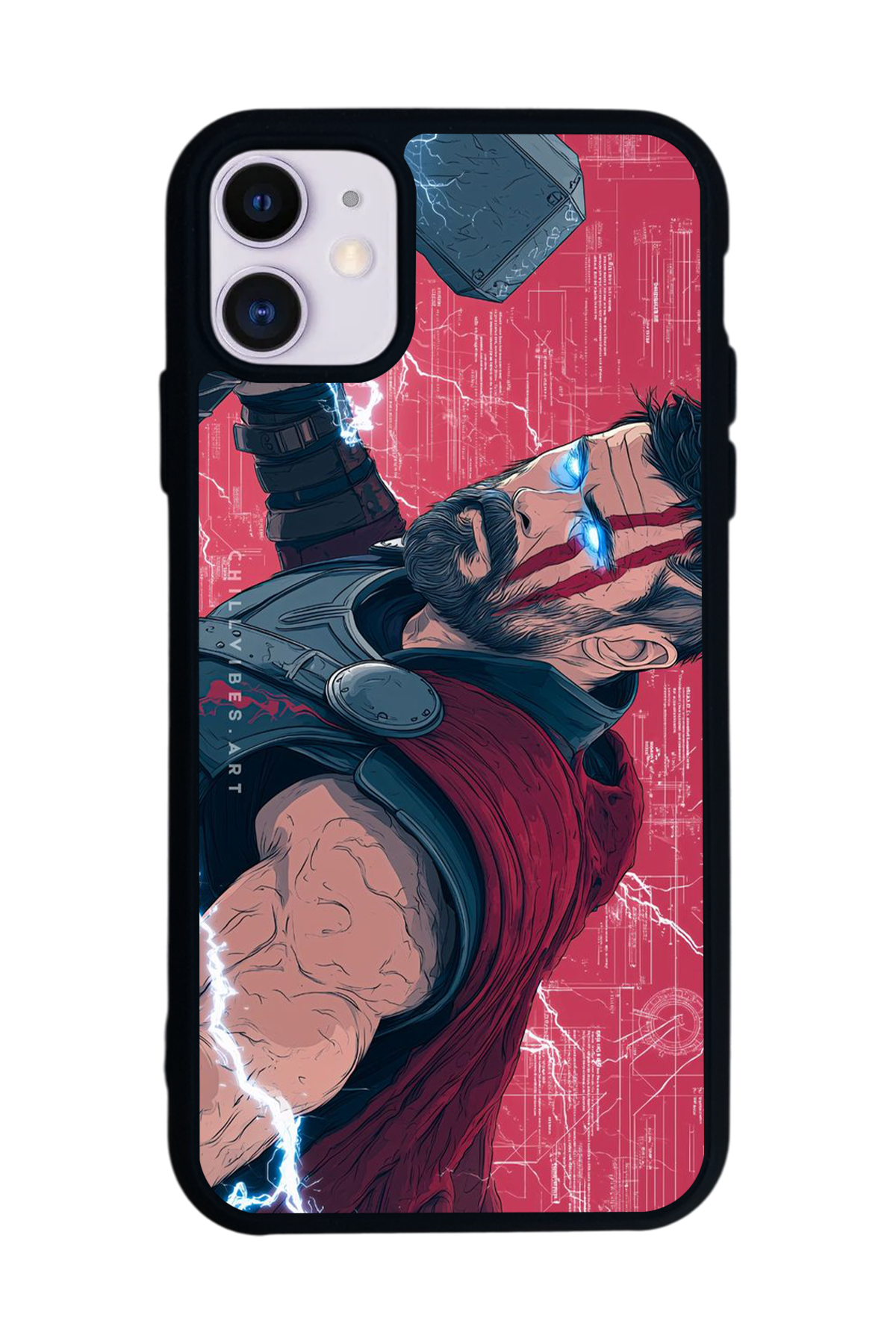 iPhone 11 Uyumlu Thor Tasarımlı Glossy Premium Kılıf