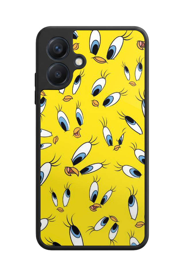Samsung Galaxy A07 Uyumlu Tweety Tasarımlı Glossy Premium Kılıf