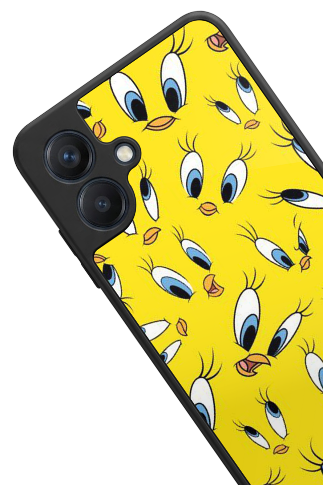 Samsung Galaxy A07 Uyumlu Tweety Tasarımlı Glossy Premium Kılıf