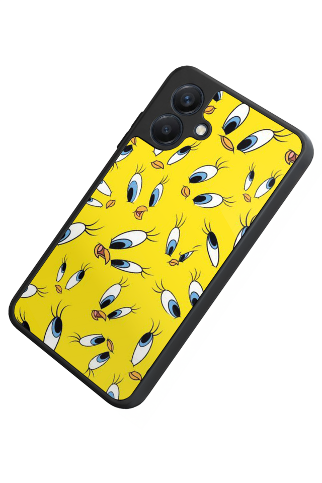 Samsung Galaxy A07 Uyumlu Tweety Tasarımlı Glossy Premium Kılıf