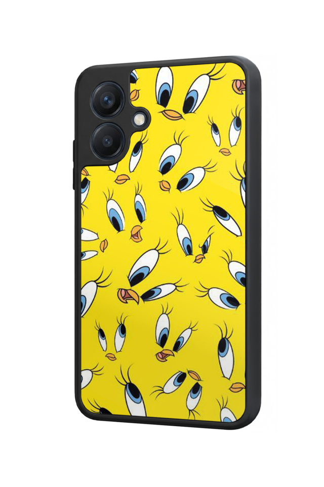 Samsung Galaxy A07 Uyumlu Tweety Tasarımlı Glossy Premium Kılıf