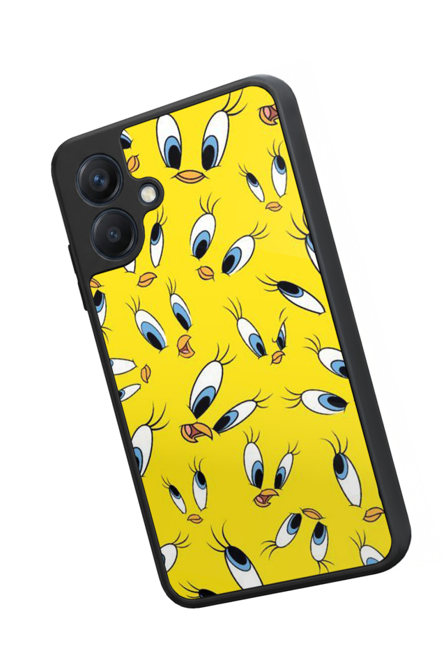 Samsung Galaxy A07 Uyumlu Tweety Tasarımlı Glossy Premium Kılıf