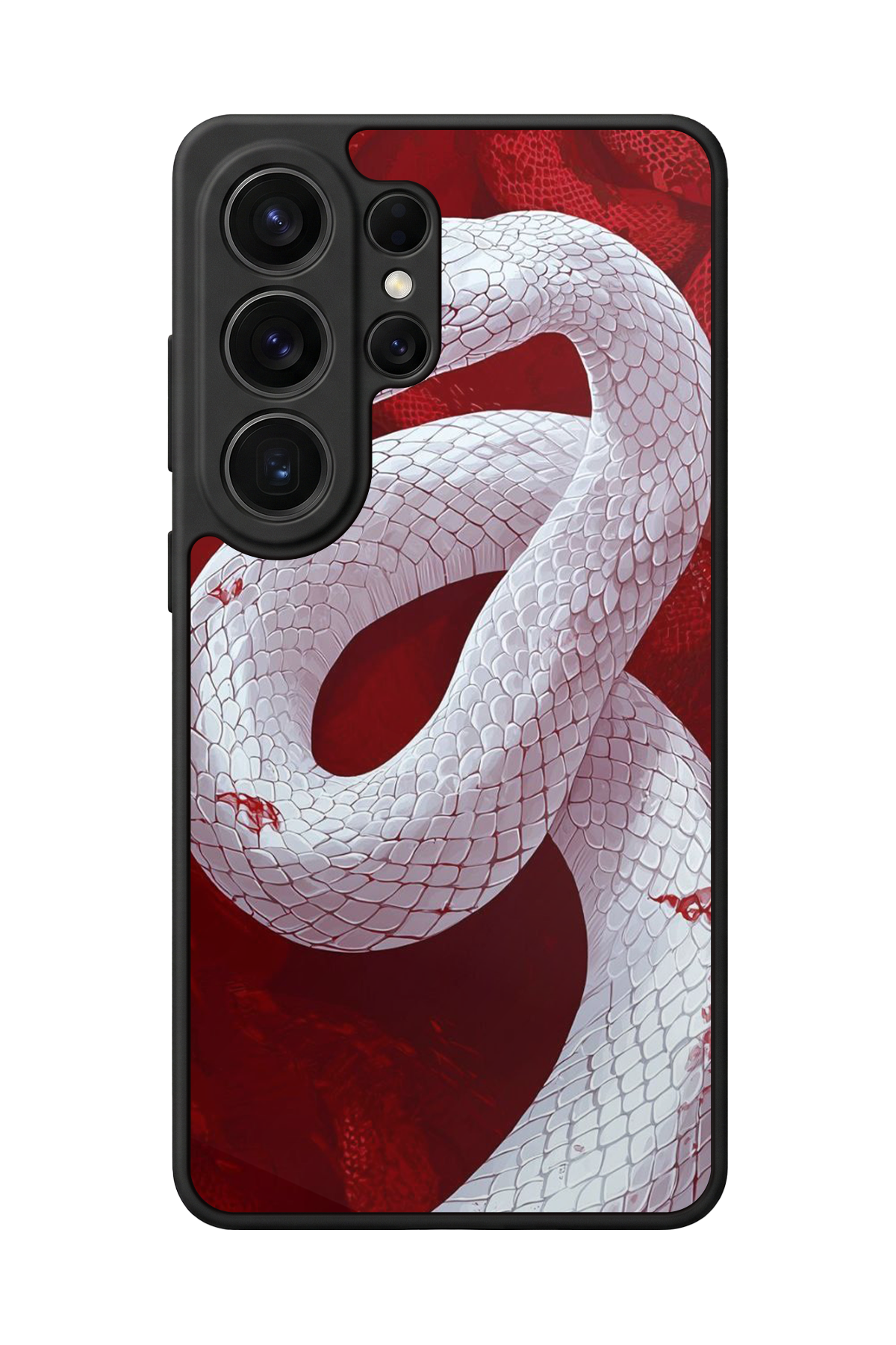 Samsung Galaxy S26 Ultra Uyumlu Yılan Tasarımlı Glossy Premium Kılıf