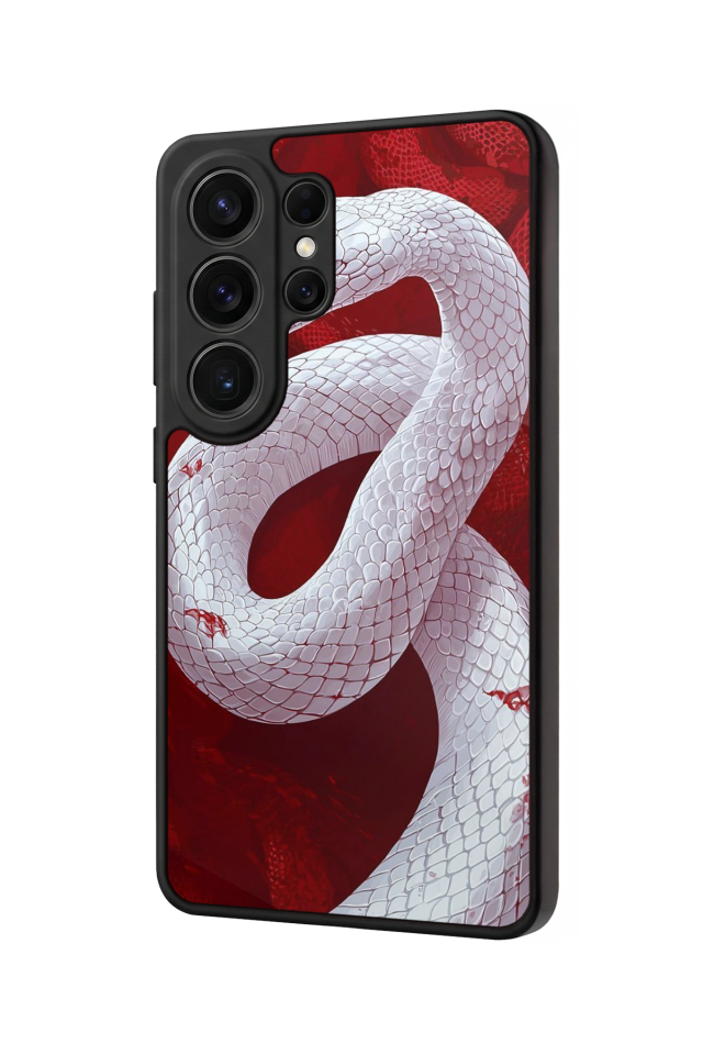 Samsung Galaxy S26 Ultra Uyumlu Yılan Tasarımlı Glossy Premium Kılıf