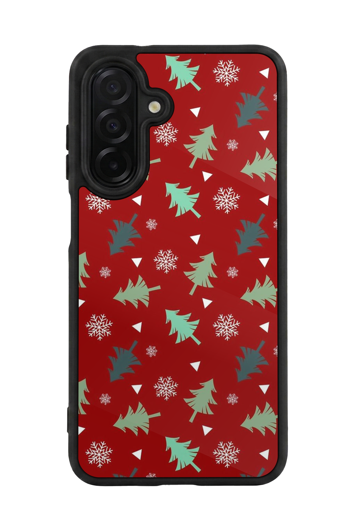 Samsung Galaxy A56 Uyumlu Yilbasi Christmas Tasarımlı Glossy Premium Kılıf